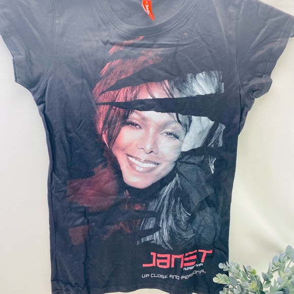 Authentic Janet Jackson up close and personal Black t shirt concert 2011 - Picture 9 of 11